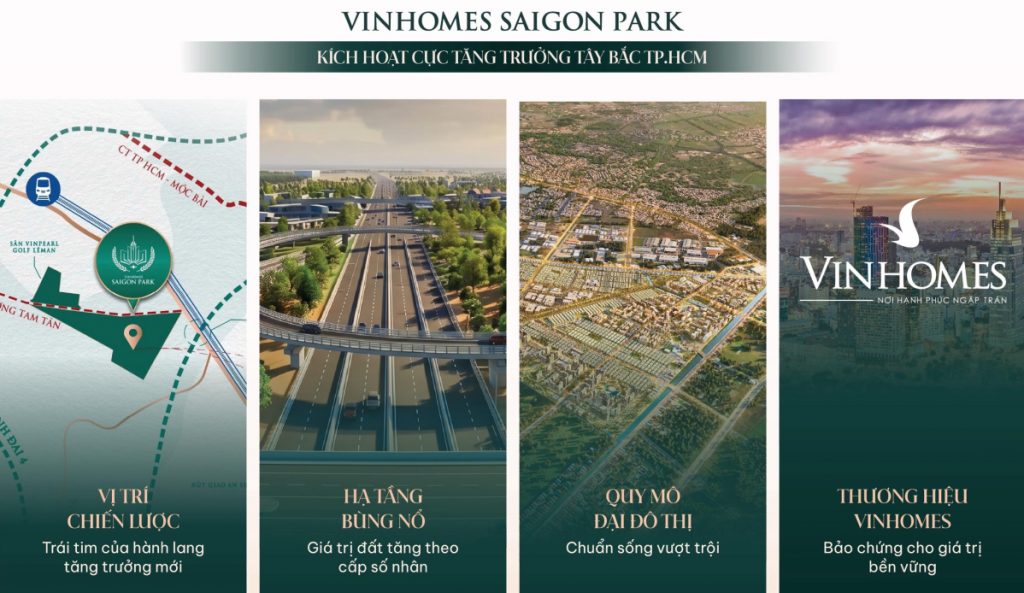 vị trí tiềm năng dự án vinhomes hóc môn