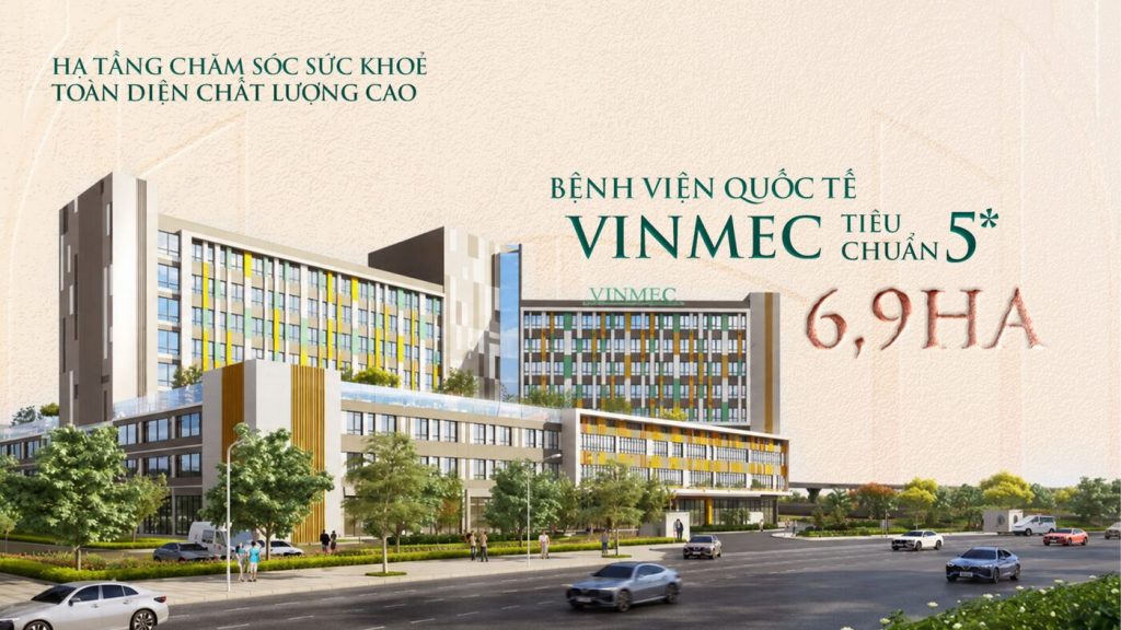 Bệnh viện quốc tế Vinmec 5 sao tại Vinhomes Hóc Môn