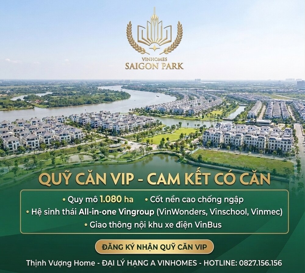 Quỹ căn VIP Vinhomes Hóc Môn - đăng ký nhận ưu đãi, hotline 0827 156 156